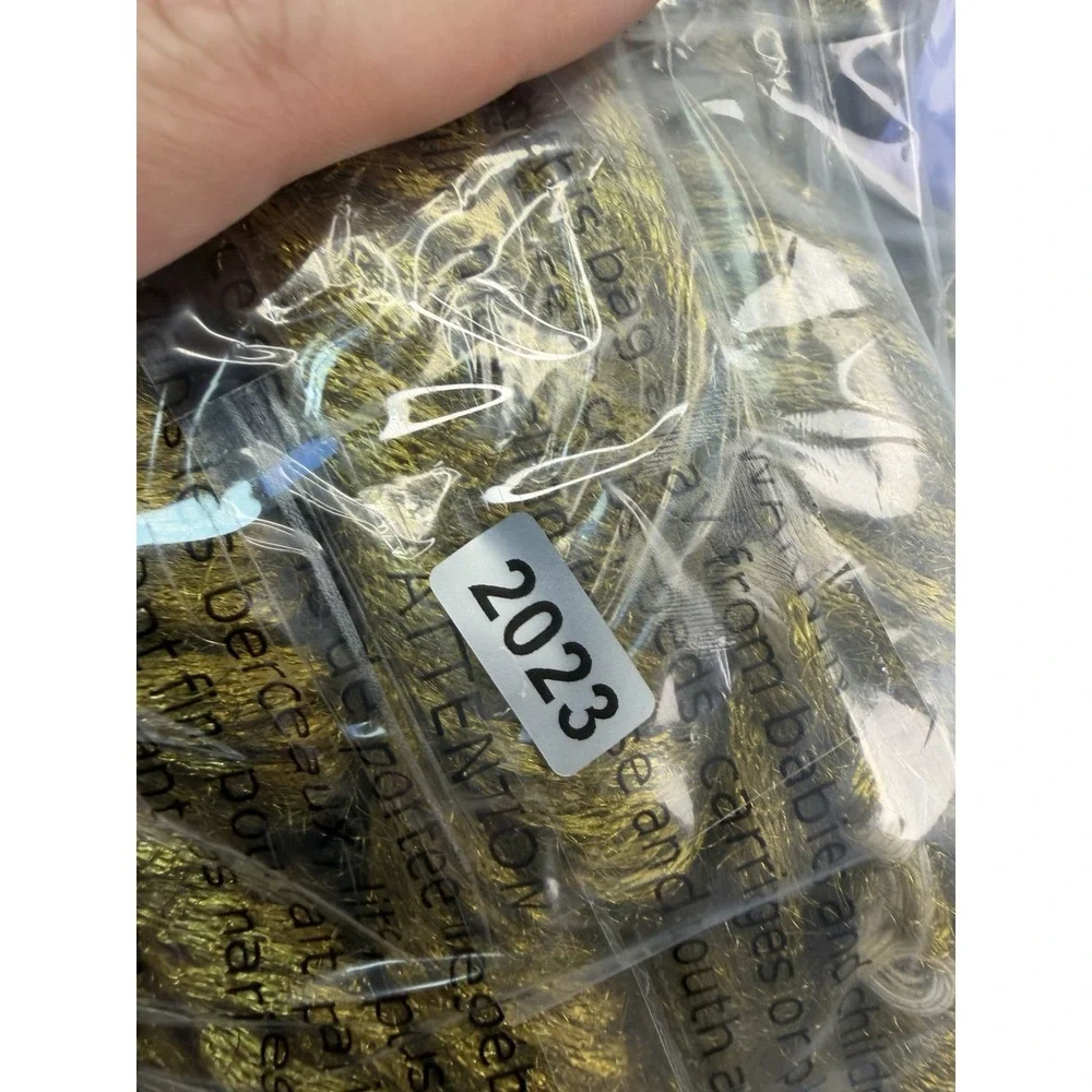 Berroco Yarns Quest Gold Italy 50 g/82 yds Each Lot Of 9 ribbon Nylon